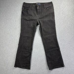 Style And Co Womens Petite Black Jeans Size 14P